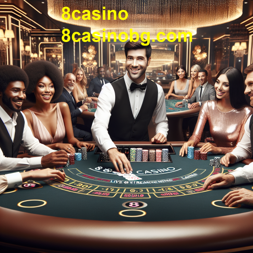 Experiência Imersiva do Cassino Ao Vivo no 8casino